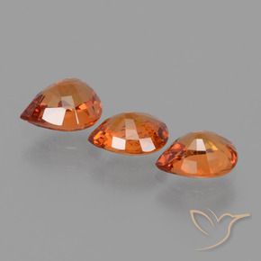 Shop natural 2.06ct 赤みがかったオレンジ サファイア gems, 洋梨の形, from タンザニア at GemSelect. In stock, global shipping!