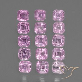 Shop natural 1.19ct 非常に薄いロイヤルパープルピンク サファイア gems, 八角形 / エメラルドカット, from タンザニア at GemSelect. In stock, global shipping!