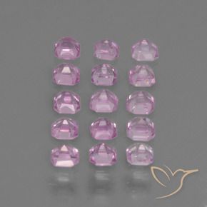 Shop natural 1.19ct 非常に薄いロイヤルパープルピンク サファイア gems, 八角形 / エメラルドカット, from タンザニア at GemSelect. In stock, global shipping!