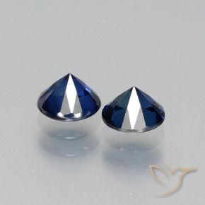 Shop natural 1.29ct ダークブルー サファイア gems, ラウンド, from マダガスカル at GemSelect. In stock, global shipping!