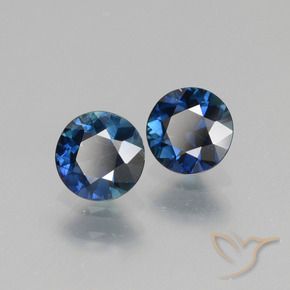 Shop natural 1.14ct 黒がかった青 サファイア gems, ラウンド, from マダガスカル at GemSelect. In stock, global shipping!