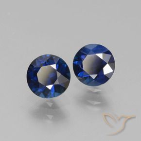Shop natural 1.14ct ネイビーブルー サファイア gems, ラウンド, from マダガスカル at GemSelect. In stock, global shipping!
