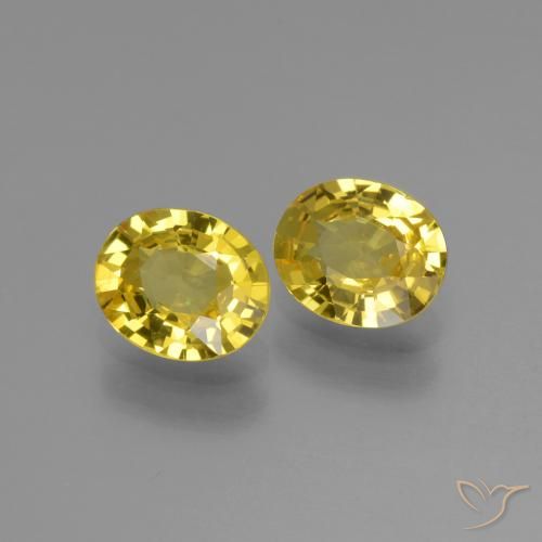 Shop natural 1.31ct ミディアムイエロー サファイア gems, 楕円形, from タンザニア at GemSelect. In stock, global shipping!