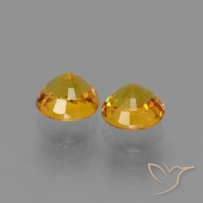 Shop natural 1.56ct ミディアムオレンジゴールド サファイア gems, ラウンド, from タンザニア at GemSelect. In stock, global shipping!