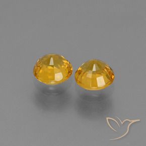 Shop natural 1.38ct 濃いオレンジゴールド サファイア gems, ラウンド, from タンザニア at GemSelect. In stock, global shipping!