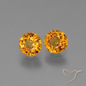 Shop natural 1.27ct 濃いオレンジゴールド サファイア gems, ラウンド, from タンザニア at GemSelect. In stock, global shipping!