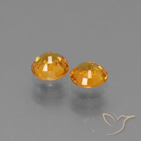 Shop natural 1.27ct 濃いオレンジゴールド サファイア gems, ラウンド, from タンザニア at GemSelect. In stock, global shipping!
