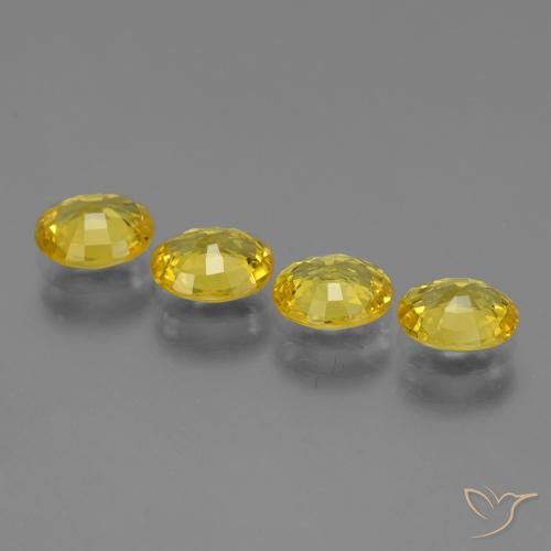 Shop natural 2.94ct ミディアムイエロー サファイア gems, 楕円形, from タンザニア at GemSelect. In stock, global shipping!