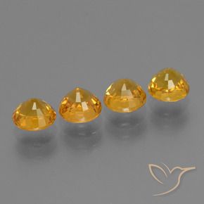 Shop natural 2.92ct 濃いオレンジゴールド サファイア gems, ラウンド, from タンザニア at GemSelect. In stock, global shipping!