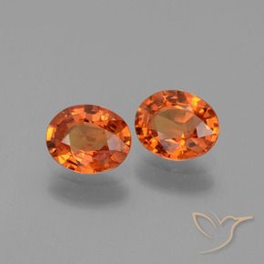 Shop natural 1.38ct アンバーオレンジ サファイア gems, 楕円形, from タンザニア at GemSelect. In stock, global shipping!