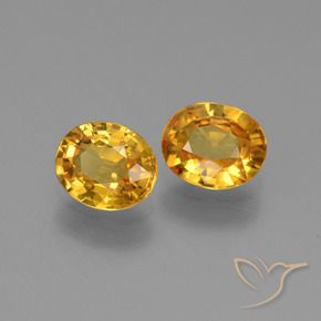Shop natural 1.40ct 濃いゴールデンオレンジ サファイア gems, 楕円形, from タンザニア at GemSelect. In stock, global shipping!