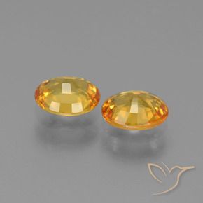 Shop natural 1.40ct 濃いゴールデンオレンジ サファイア gems, 楕円形, from タンザニア at GemSelect. In stock, global shipping!