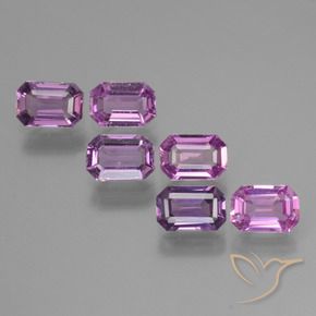 Shop natural 3.50ct バイオレットパープル サファイア gems, エメラルドカット, from タンザニア at GemSelect. In stock, global shipping!
