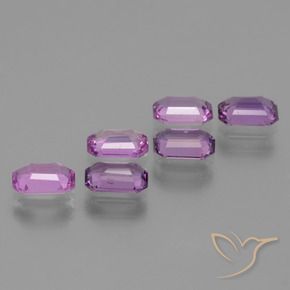 Shop natural 3.50ct バイオレットパープル サファイア gems, エメラルドカット, from タンザニア at GemSelect. In stock, global shipping!