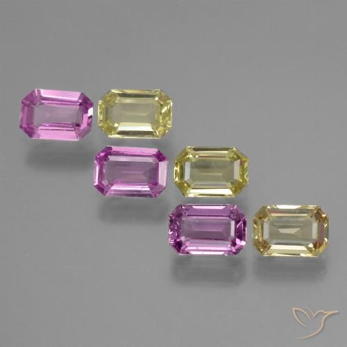 Shop natural 3.41ct マルチカラー サファイア gems, 八角形 / エメラルドカット, from タンザニア at GemSelect. In stock, global shipping!