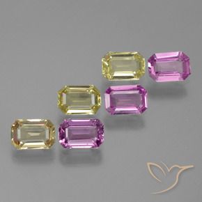 Shop natural 3.41ct マルチカラー サファイア gems, 八角形 / エメラルドカット, from タンザニア at GemSelect. In stock, global shipping!