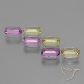 Shop natural 3.41ct マルチカラー サファイア gems, 八角形 / エメラルドカット, from タンザニア at GemSelect. In stock, global shipping!
