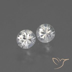 Shop natural 0.77ct ホワイト サファイア gems, ラウンド, from マダガスカル at GemSelect. In stock, global shipping!