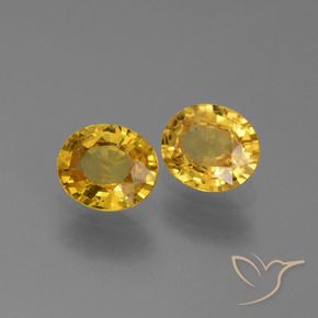 Shop natural 1.38ct 濃いゴールド サファイア gems, 楕円形, from タンザニア at GemSelect. In stock, global shipping!