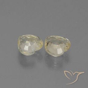 Shop natural 1.47ct 薄いゴールド サファイア gems, 心臓, from タンザニア at GemSelect. In stock, global shipping!