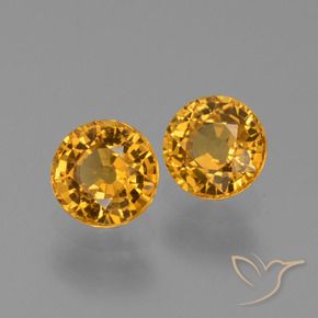 Shop natural 1.35ct 濃いゴールデンオレンジ サファイア gems, ラウンド, from タンザニア at GemSelect. In stock, global shipping!