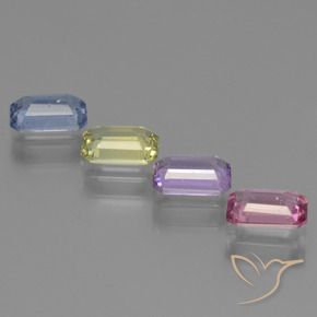 Shop natural 2.69ct マルチカラー サファイア gems, 八角形 / エメラルドカット, from タンザニア at GemSelect. In stock, global shipping!