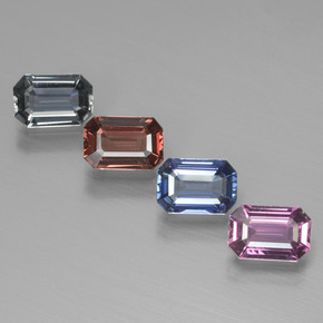 自然派の商品を探す 2.62ct マルチカラー サファイア 宝石, エメラルドカット, タンザニア からGemSelectで. 在庫あり、世界各国へ発送!