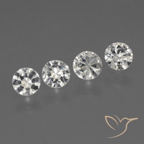 Shop natural 1.25ct ホワイト サファイア gems, ラウンド, from マダガスカル at GemSelect. In stock, global shipping!