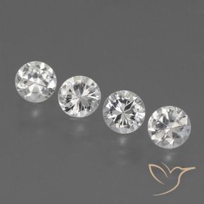 Shop natural 1.45ct クリアホワイト サファイア gems, ラウンド, from マダガスカル at GemSelect. In stock, global shipping!