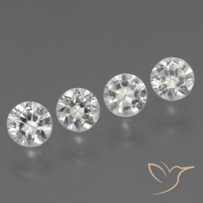 Shop natural 1.54ct クリアホワイト サファイア gems, ラウンド, from マダガスカル at GemSelect. In stock, global shipping!