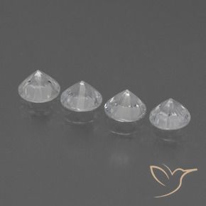 Shop natural 1.54ct クリアホワイト サファイア gems, ラウンド, from マダガスカル at GemSelect. In stock, global shipping!