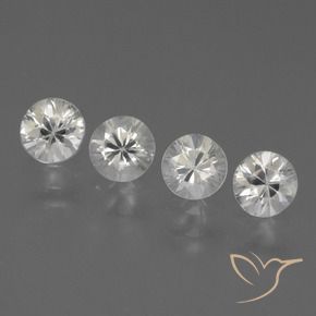 Shop natural 1.53ct ウォームホワイト サファイア gems, ラウンド, from マダガスカル at GemSelect. In stock, global shipping!