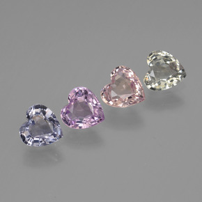 自然派の商品を探す 1.93ct マルチカラー サファイア 宝石, ハート型, タンザニア からGemSelectで. 在庫あり、世界各国へ発送!