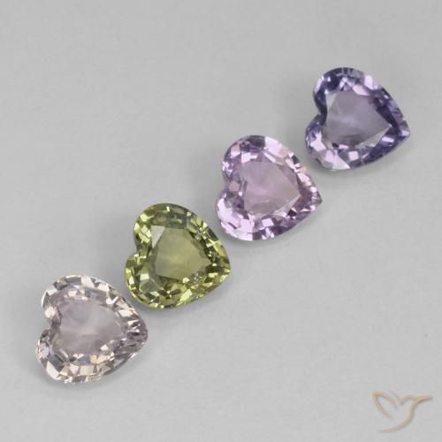 Shop natural 2.93ct マルチカラー サファイア gems, 心臓, from タンザニア at GemSelect. In stock, global shipping!