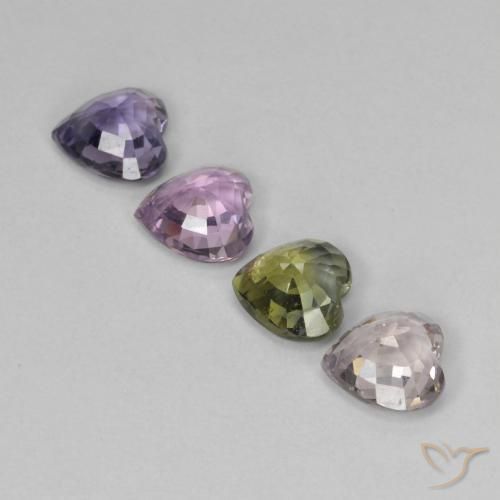 Shop natural 2.93ct マルチカラー サファイア gems, 心臓, from タンザニア at GemSelect. In stock, global shipping!