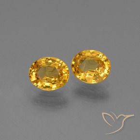Shop natural 1.44ct 濃いゴールデンオレンジ サファイア gems, 楕円形, from タンザニア at GemSelect. In stock, global shipping!