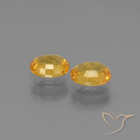 Shop natural 1.58ct 濃いゴールデンオレンジ サファイア gems, 楕円形, from タンザニア at GemSelect. In stock, global shipping!