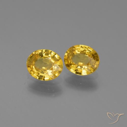 Shop natural 1.28ct ミディアムイエロー サファイア gems, 楕円形, from タンザニア at GemSelect. In stock, global shipping!