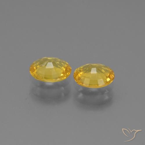 Shop natural 1.28ct ミディアムイエロー サファイア gems, 楕円形, from タンザニア at GemSelect. In stock, global shipping!