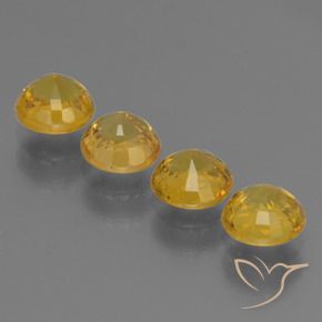 Shop natural 3.03ct 深い黄色 サファイア gems, ラウンド, from タンザニア at GemSelect. In stock, global shipping!