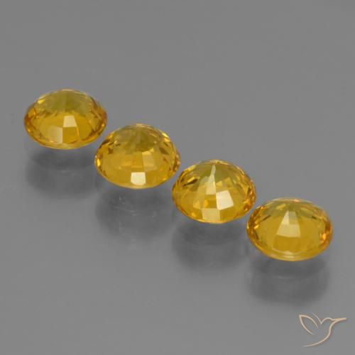 Shop natural 2.37ct ハニーイエロー サファイア gems, ラウンド, from タンザニア at GemSelect. In stock, global shipping!