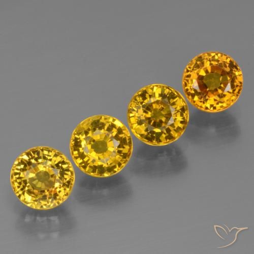 Shop natural 3.07ct ハニーイエロー サファイア gems, ラウンド, from タンザニア at GemSelect. In stock, global shipping!