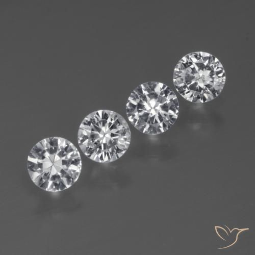 Shop natural 1.29ct クリアホワイト サファイア gems, ラウンド, from マダガスカル at GemSelect. In stock, global shipping!