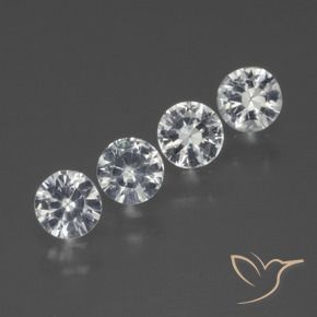 Shop natural 1.35ct クリアホワイト サファイア gems, ラウンド, from マダガスカル at GemSelect. In stock, global shipping!