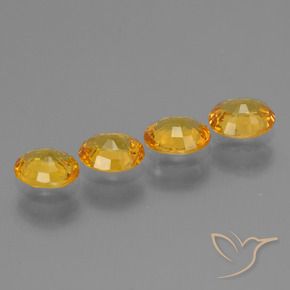 Shop natural 2.73ct 濃いオレンジゴールド サファイア gems, 楕円形, from タンザニア at GemSelect. In stock, global shipping!