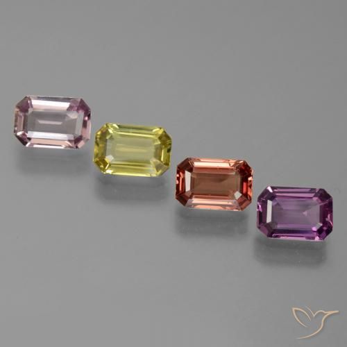 Shop natural 2.58ct マルチカラー サファイア gems, 八角形 / エメラルドカット, from タンザニア at GemSelect. In stock, global shipping!