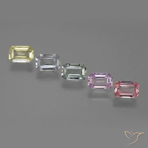 Shop natural 3.23ct マルチカラー サファイア gems, 八角形 / エメラルドカット, from タンザニア at GemSelect. In stock, global shipping!