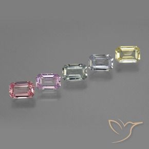 Shop natural 3.23ct マルチカラー サファイア gems, 八角形 / エメラルドカット, from タンザニア at GemSelect. In stock, global shipping!