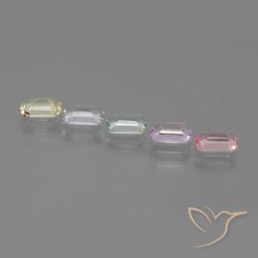 Shop natural 3.23ct マルチカラー サファイア gems, 八角形 / エメラルドカット, from タンザニア at GemSelect. In stock, global shipping!