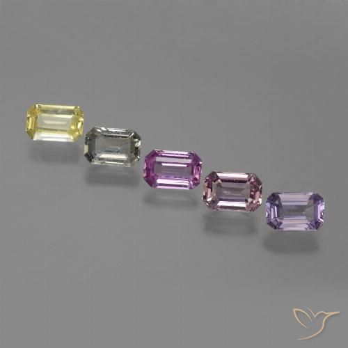 Shop natural 3.19ct マルチカラー サファイア gems, 八角形 / エメラルドカット, from タンザニア at GemSelect. In stock, global shipping!